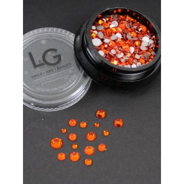 L&G Strass Orange 300pcs size 4