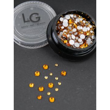 L&G Strass Yellow 300pcs size 4
