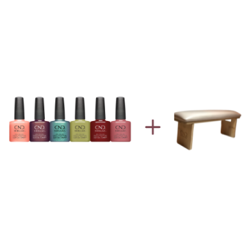 CND Shellac Dynamic Duality Collectie + GRATIS ARM/Been ssteun