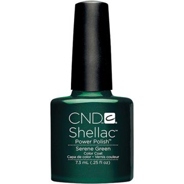 CND Shellac Serene Green 7