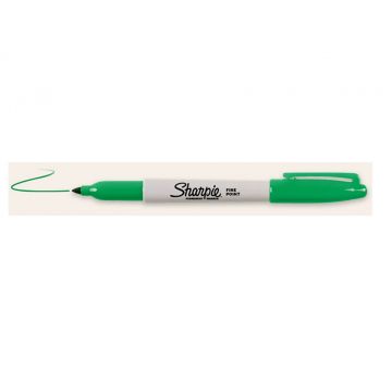 Sharpie Pen Argyle Green