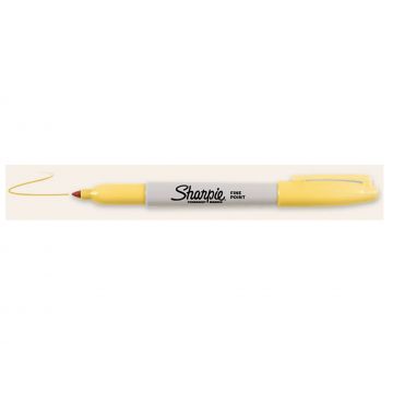 Sharpie Pen Banana Clip Yellow