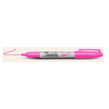 Sharpie Pen Neon Pink