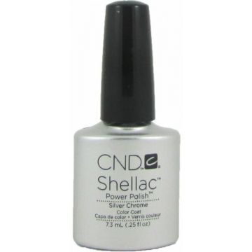 CND Shellac Silver Chrome 7