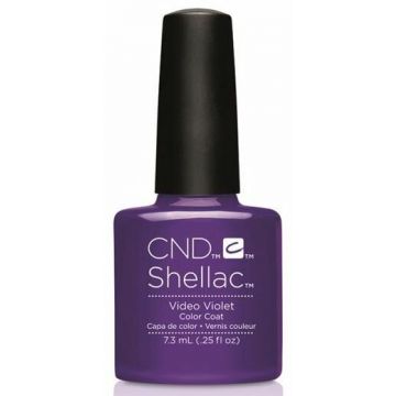 CND Shellac Video Violet 7