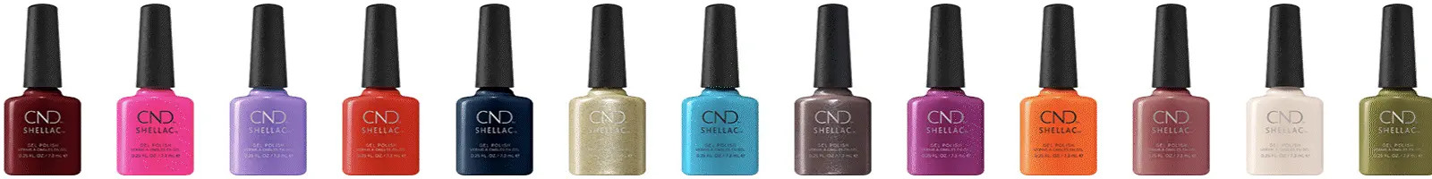 Selectie van Shellac flesjes