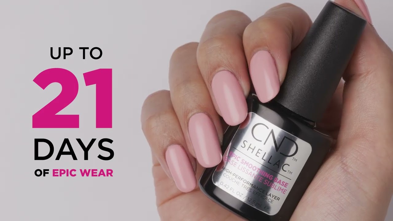 SHELLAC™ EPIC SMOOTHING BASE – 2-in-1 basecoat & smoothing